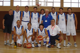 Italbasket maschile terza classificata